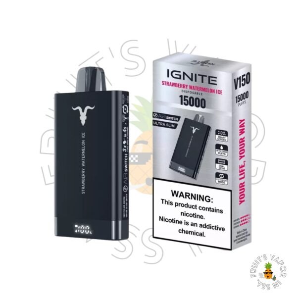 Ignite V150 – 15.000 Puffs Strawberry Watermelon Ice
