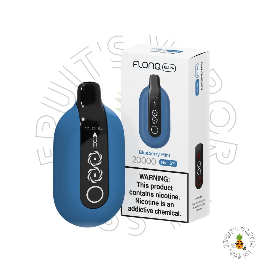 Flonq Ultra - 20.000 Puffs Blueberry Mint