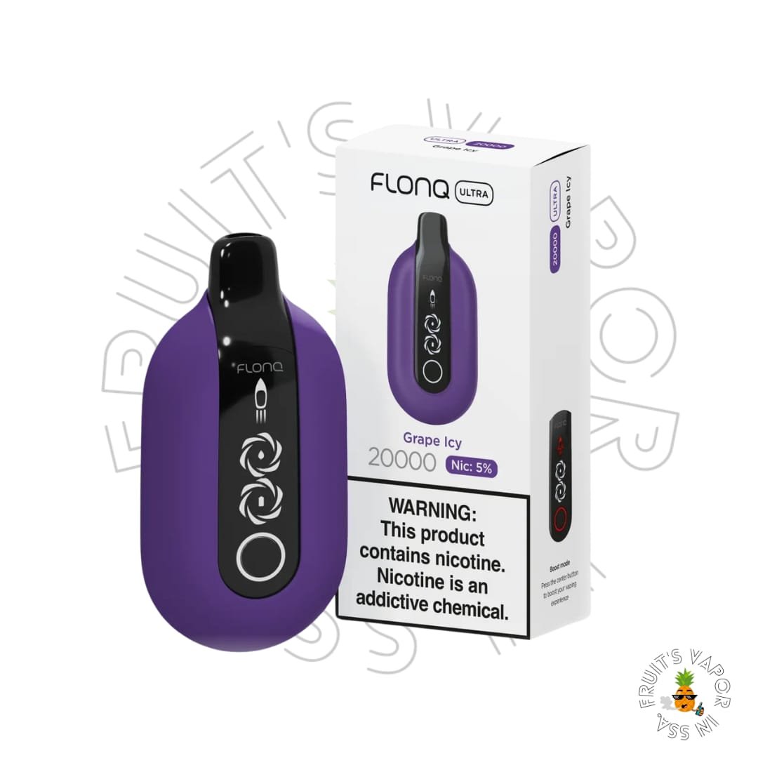 Flonq Ultra 20.000 Puffs Grape Icy