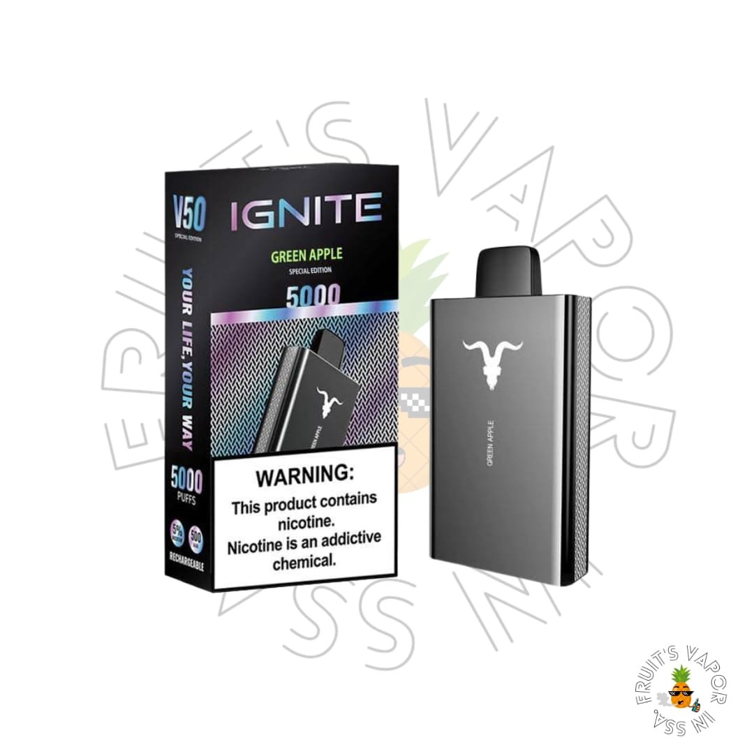 Ignite V50 - 5.000 Puffs Green Apple
