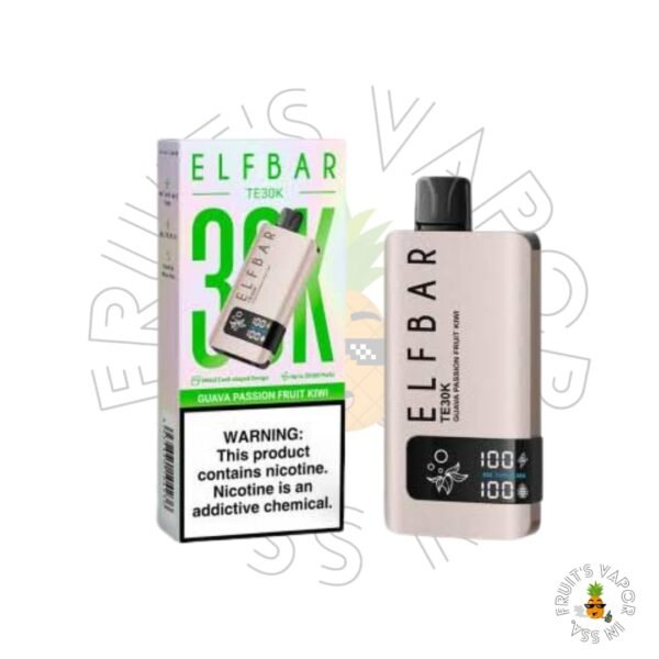 Elfbar TE30k – 30.000 Puffs Guava Passion Fruit Kiwi