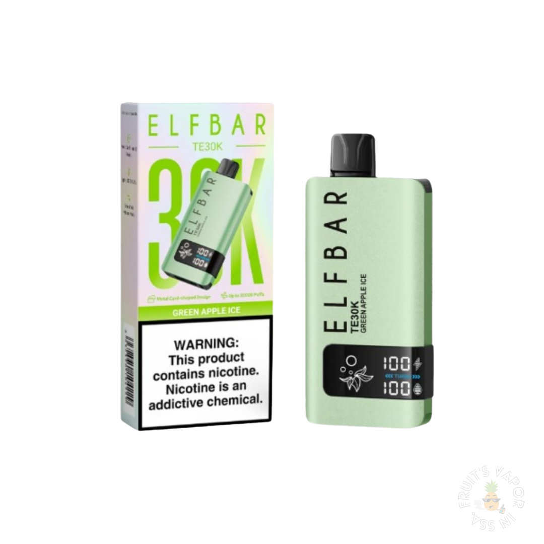 Elfbar TE30.000 Puffs - Green Apple Ice