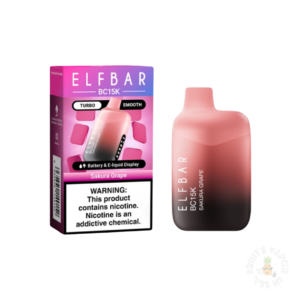 Elfbar BC15000 - 15.000 Puffs Sakura Grape