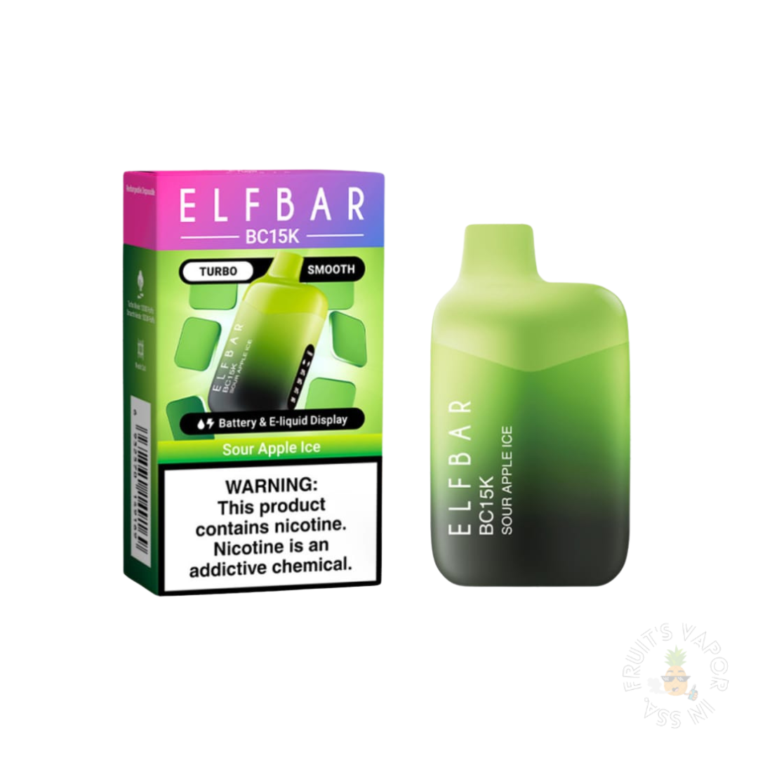 Elfbar BC15000 - 15.000 Puffs Sour Apple Ice