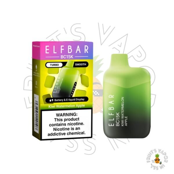 Elfbar BC15000 Puffs Kiwi Watermelon Apple