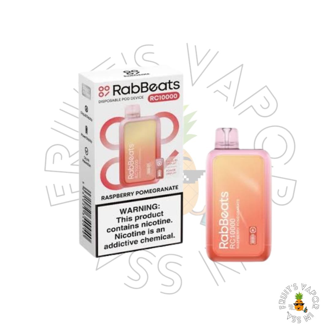 Elfbar Rabbeats RC10000 puffs Raspberry Pomegranate