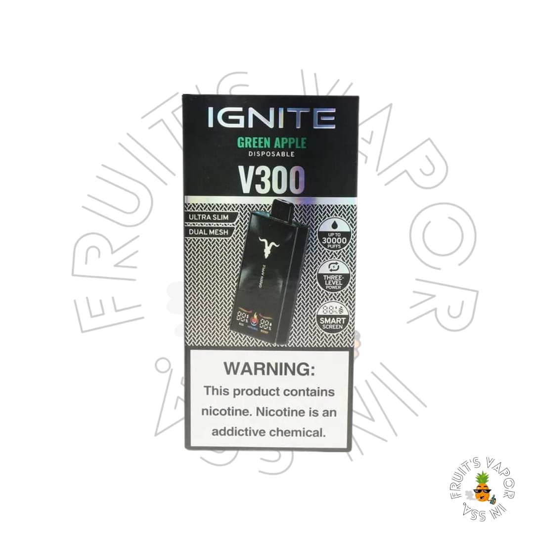Ignite V300 30.000 Puffs - Green Apple