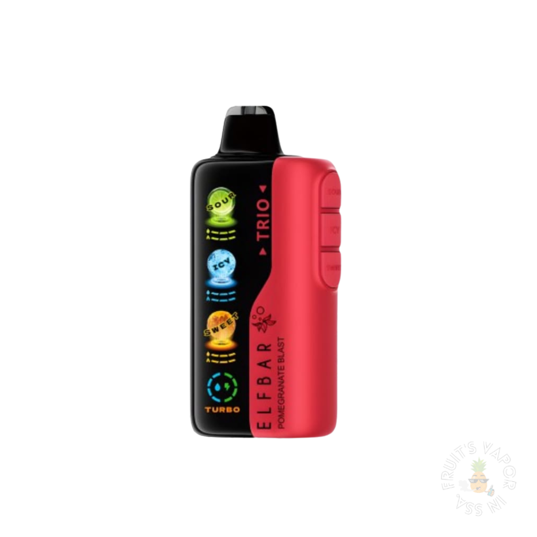 Elfbar Trio 40.000 Puffs - Pomegranate Blast