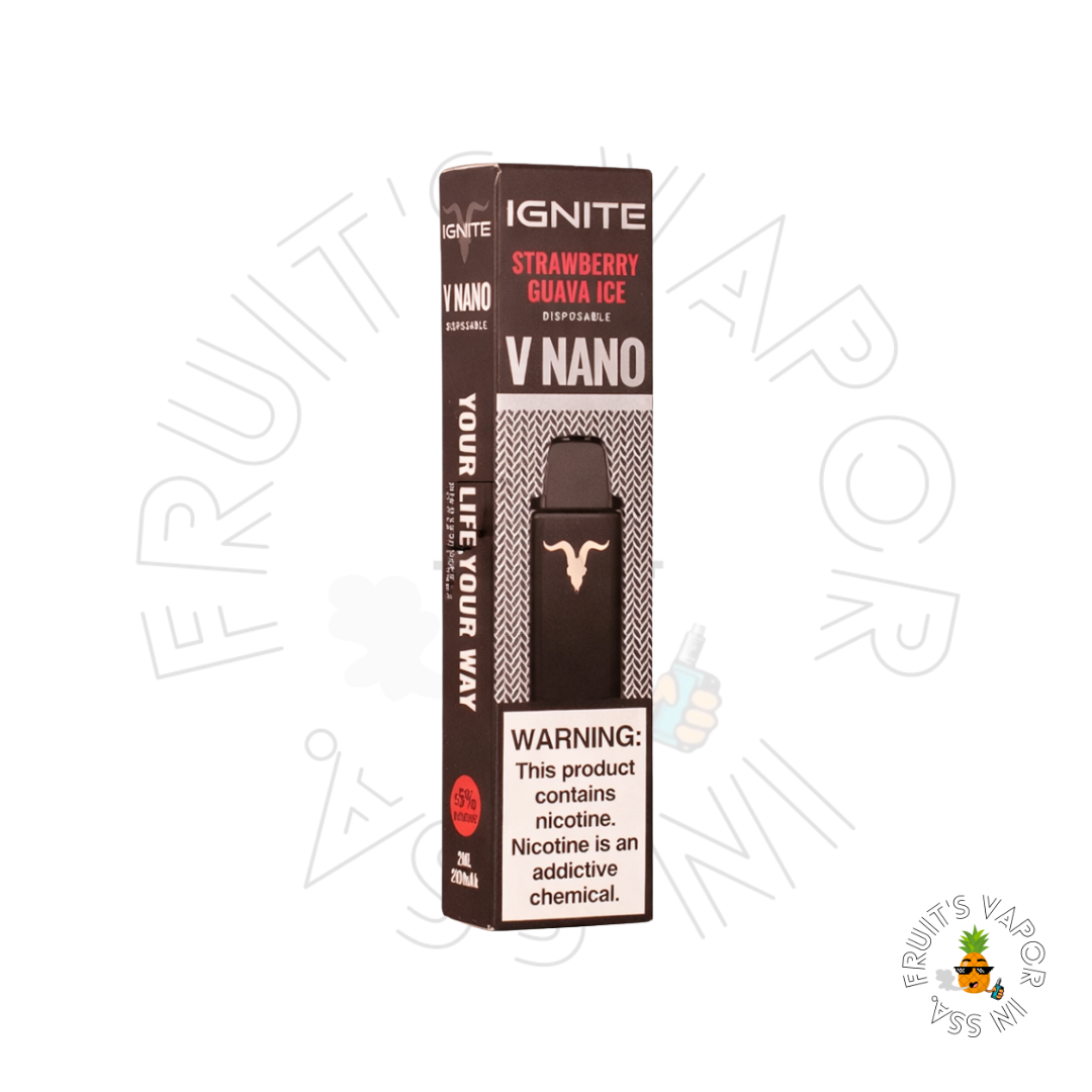Ignite VNano - 1.000 Puffs Strawberry Guava Ice