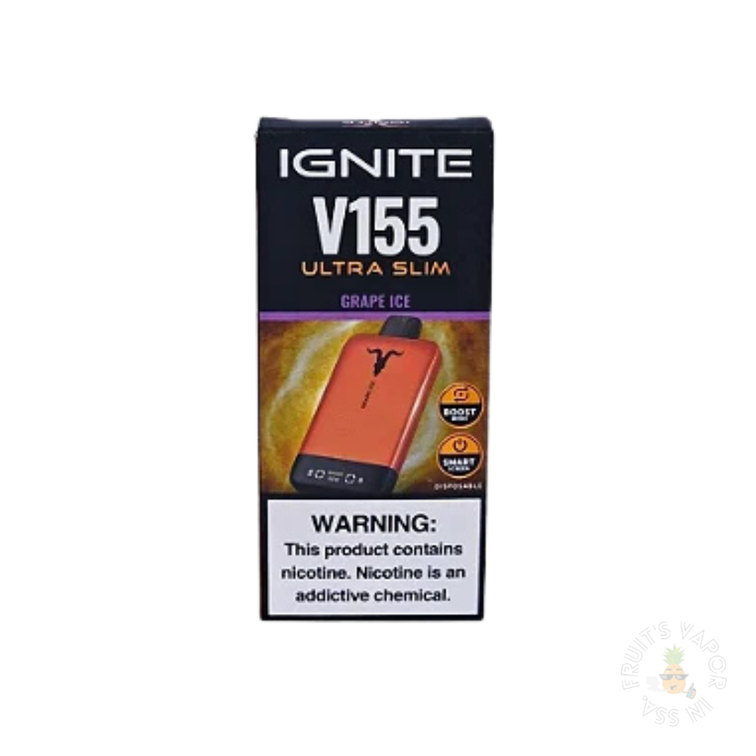 Ignite V155 - 15.500 Puffs Grape Ice