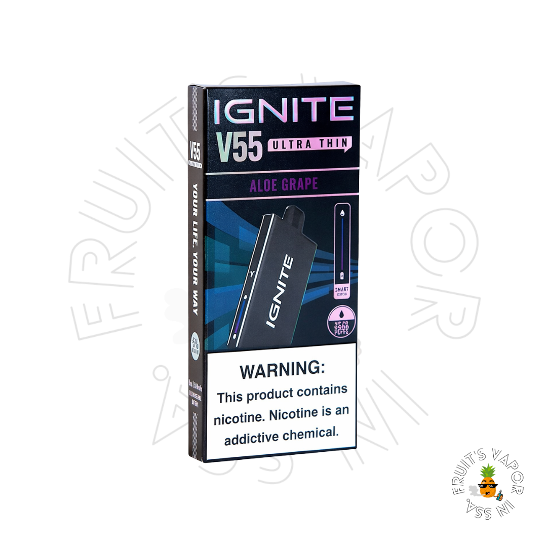 Ignite V55 ULTRA 5.500 Puffs - Aloe Grape