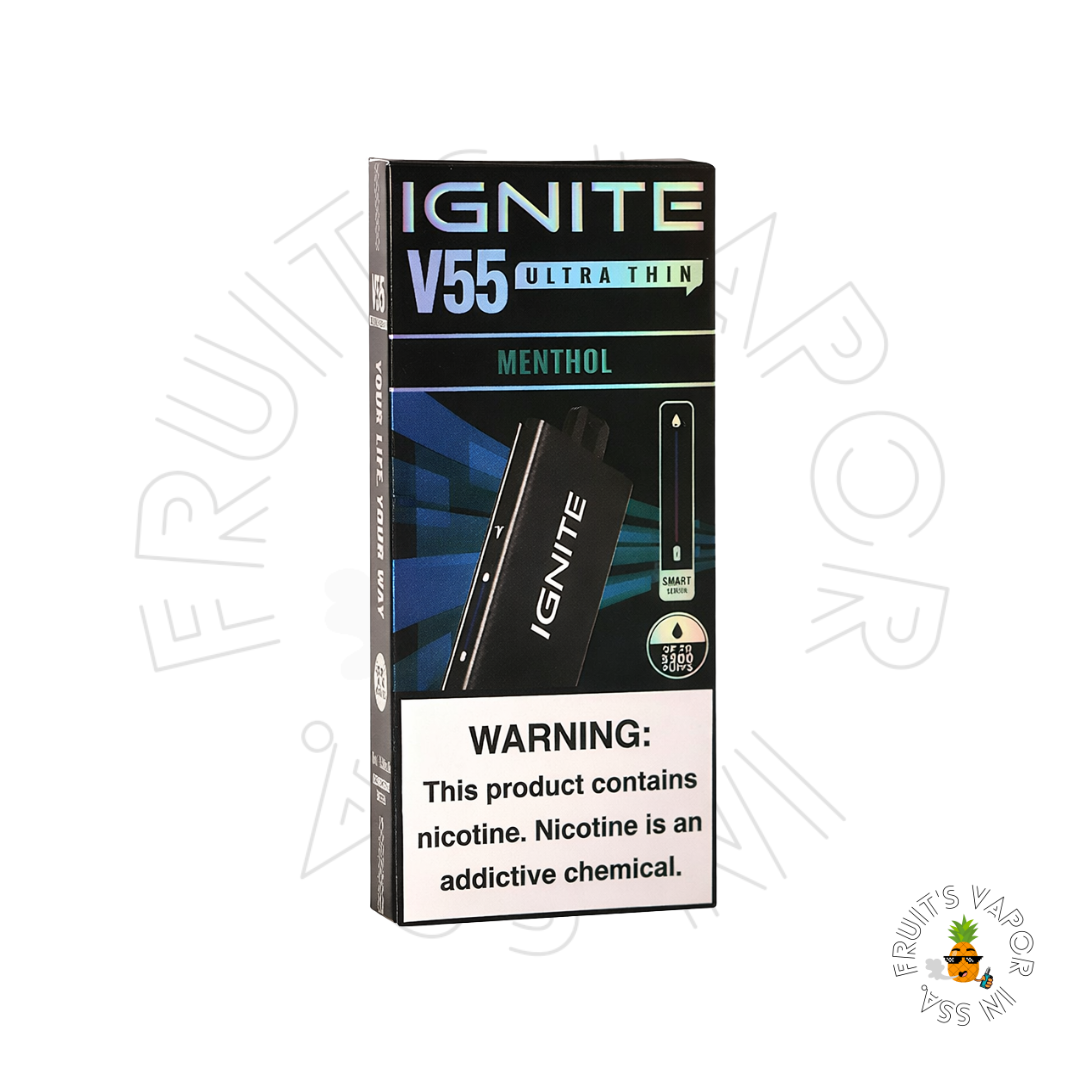Ignite V55 ULTRA 5.500 Puffs - Menthol