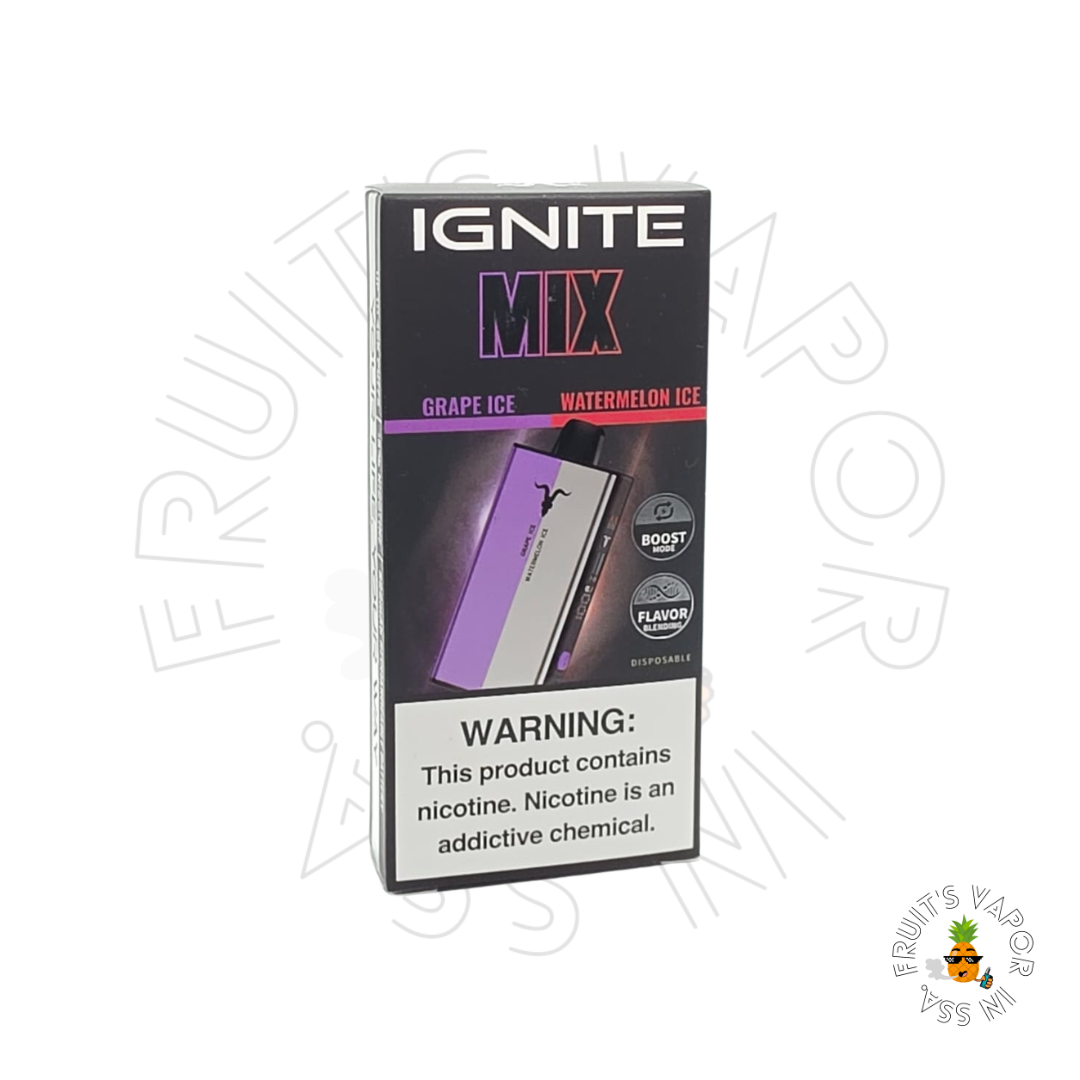 Ignite Mix - 40.000 Puffs Grape Ice e Watermelon Ice