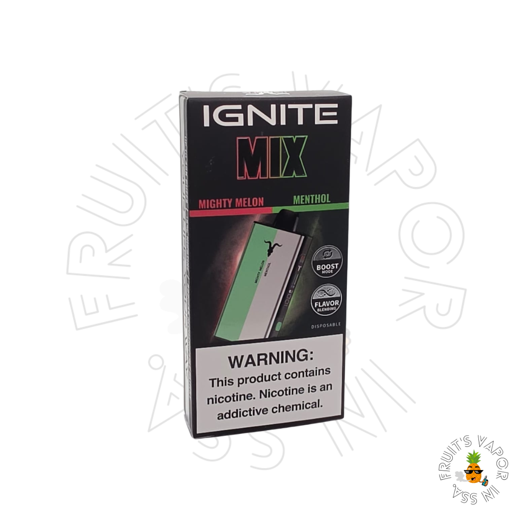 Ignite Mix - 40.000 Puffs Mighty Melon e Menthol