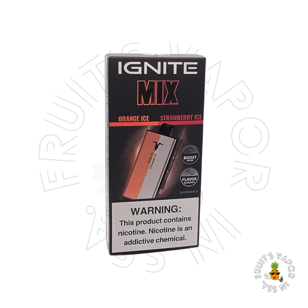 Ignite Mix - 40.000 Puffs Orange Ice e Strawberry Ice