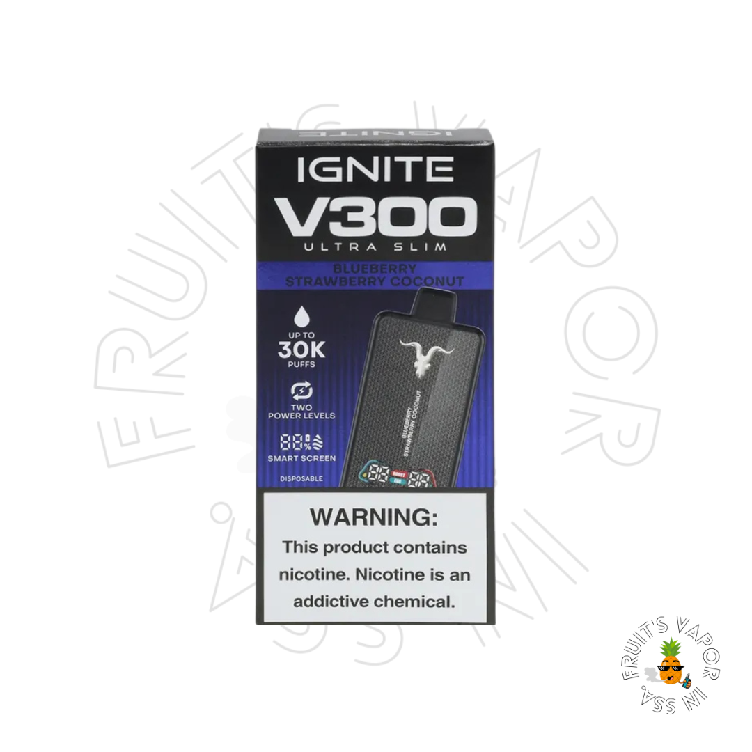 Ignite V300 Slim - 30.000 Puffs Blueberry Strawberry Coconut