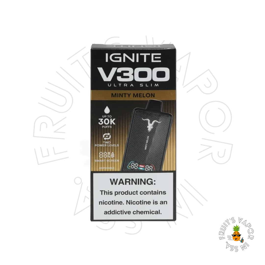 Ignite V300 Slim - 30.000 Puffs Minty Melon