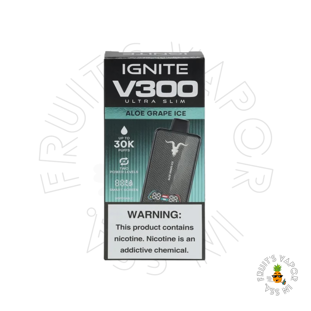 Ignite V300 Slim - 30.000 Puffs Aloe Grape Ice